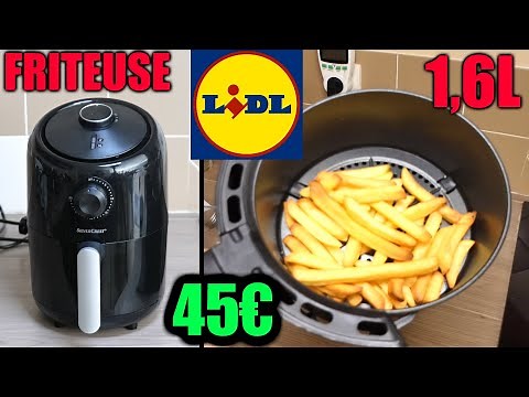 LIDL friteuse à chaud SILVERCREST SHF 1000W sans huile silencieuse 1,6l ft ELECTRO DEPOT ULTENIC