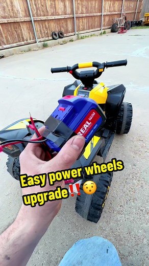 Easy Power Wheels Battery Upgrade with 21V Turbo Boost