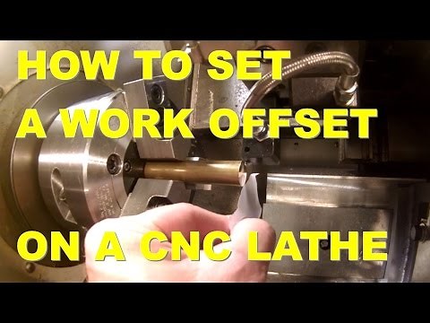 HOW TO SET A WORK OFFSET ON A CNC LATHE