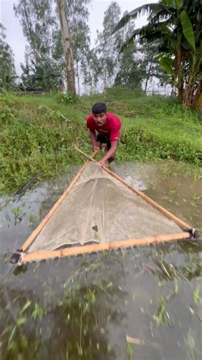 Traditional Real River Small Fishing Video