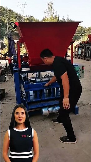 #fcnfm Interlock Brick Machine from FCNFM — Fast Production for Commercial Projects