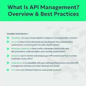 What Is API Management: Overview & Best Practices #APIManagement
