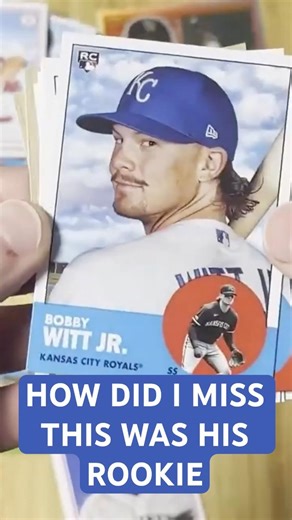 How Did I Miss THIS?! Bobby Witt Jr Rookie Sneaks Out of 2022 Archives Pack #toppsarchives #topps