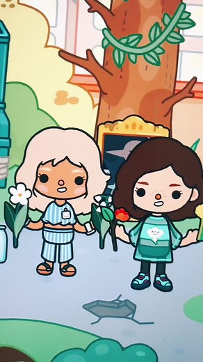 Animated Adventures of Two Girls in a Colorful World