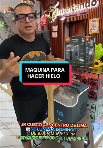 Máquina para Hacer Hielo Rápido en 5 Minutos