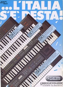 Breve digressione sulla storia degli arranger GEM (Generalmusic)