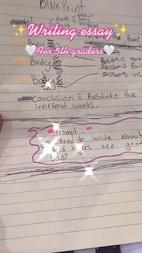 Grade 5 Writing Essay Tips for 5th Graders