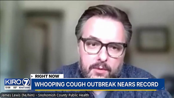VIDEO: Whooping cough outbreak nears record