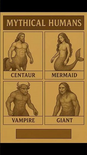 Top 4 Most Famous Mythical Humans in History!😱
