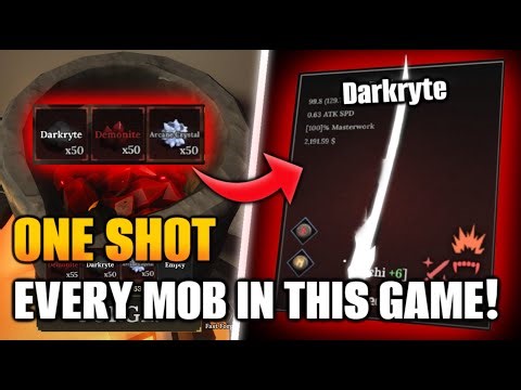 (BROKEN!) How to Craft the BEST One Tap KATANA in The Forge ROBLOX