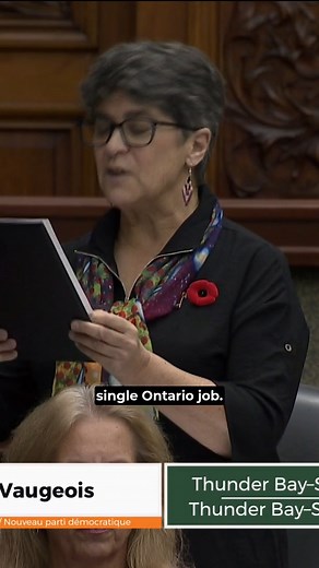 Doug Ford says he’s protecting Ontario jobs—but 26 unionized WSIB workers just lost theirs so an American corporation could take over. Outsourcing good Ontario jobs to boost U.S. profits? That’s not protecting workers — that’s selling them out. #onpoli #workersdeservebetter | Lise Vaugeois