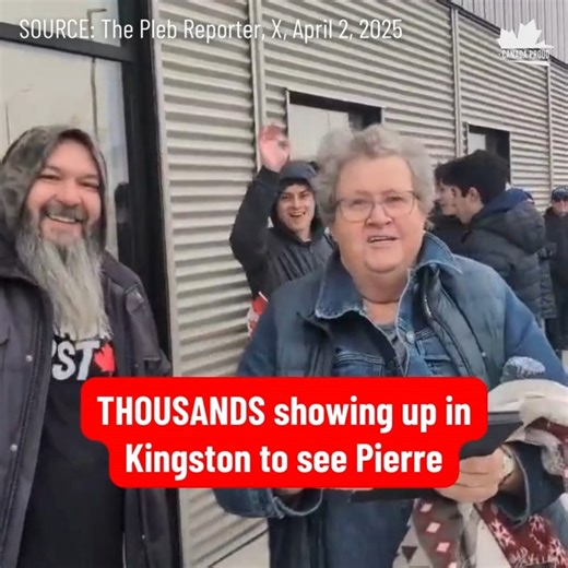88K views · 6.5K reactions | Do you think the Liberals are going to LOSE in Kingston?  | Canada Proud | Facebook