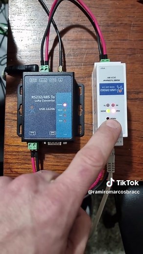 Comunicación RS485 y LoRa en la Industria 4.0