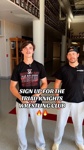 8.6K views · 45 reactions | SIGN UP FOR THE TRIAD KNIGHTS WRESTLING CLUB ️: September 9th 5-6:30 and 10th 6-7:30pm: Triad High School in front of the main gym : $70 per wrestler for the entire season and gear : New wrestlers need a copy of your birth certificate NO EXPERIENCE REQUIRED! Sound good? See you there  | Triad Wrestling | Facebook