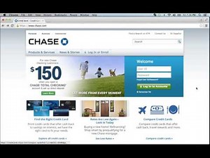Chase Bank Online Banking Login Instructions