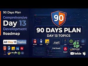 🔥 Day 13 - 90 Days Full Stack Plan | Bootstrap Components - Build Responsive Websites Faster!