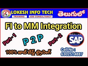 SAP FI to MM Integration Configuration | Learn SAP FI MM Integration | SAP P2P Cycle | PART 1 & 2 |