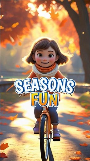 Seasons Song for Kids 🌸☀️🍂❄️ | Learn Spring, Summer, Fall & Winter Fun!
