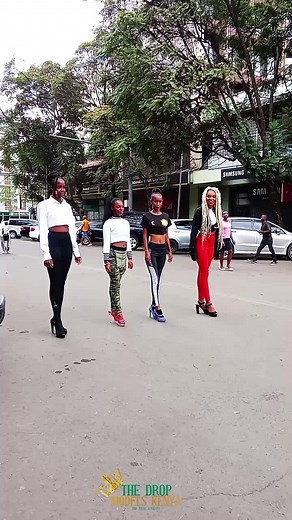 how our students walk it , very mindful very demure very sassy and classy we are the drop models kenya #menonheels #modelcoach #1millionviews #foryou #trending #top #models #streetwalk #1millionviews #streetmodels #training #modelstraining