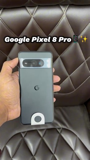 The Google Pixel 8 Pro is a high-end smartphone featuring a 6.7-inch Super Actua display, a powerful Google Tensor G3 chip, and a triple-camera setup with a 50MP main camera, 48MP telephoto lens, and 48MP ultrawide lens Key features include: • Up to 12GB of RAM and 512GB of internal storage • A long-lasting battery with up to 72 hours of life in Extreme Battery Saver mode • IP68 protection for dust and water resistance • Advanced camera software with features like Magic Eraser, Photo Unblur, and