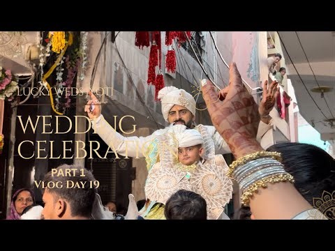 Royal Indian Baraat & Ghurchari Ceremony 🎉 | Desi Wedding Vibes | North Indian Wedding | Vlog Day 19