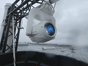 With rain in the forecast, let’s look back at our PROTEUS HYBRID MAX OPS taking on whatever the weather brings and STILL out on the rooftop performing like a pro. 🌧️ | Elation Professional