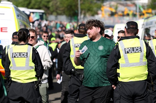How Celtic fans at Ibrox hilariously trolled Rangers moments before kick off