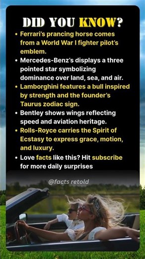 These Famous Car Logos Hide Insane Stories