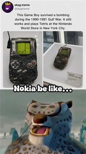 Nokia vs game boy Nintendo 📱