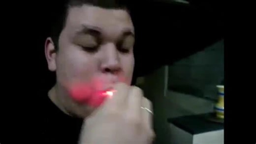 Match Explodes in Man's Mouth