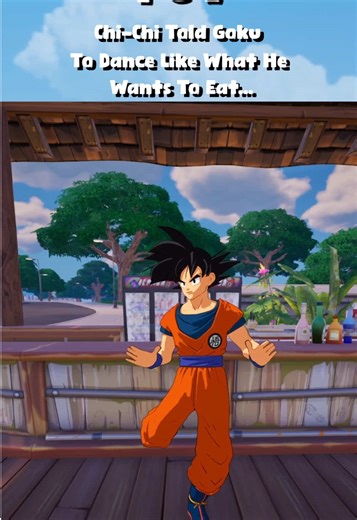 Goku’s Food Delivery…🤣 #fortnite #viral #dragonball #fyp #gamingontiktok