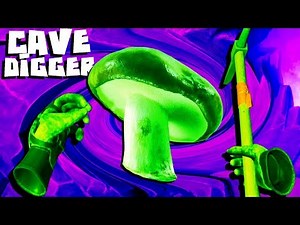Eating Cave Mushrooms! - Cave Digger VR