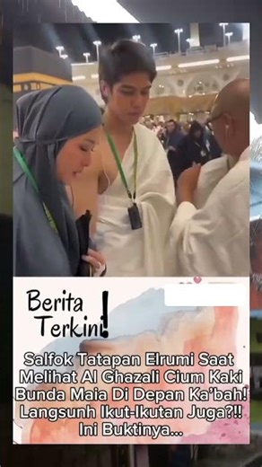 si el nyontohin kknya mulu yah😌#elrumi #algazali #maiaestianty #feedshorts #trending #artisviral