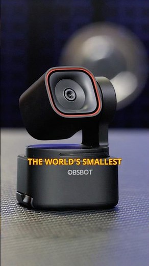 The World's Smallest 4K Webcam? OSBOT TINY 3 4K PTZ WEBCAM
