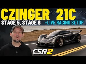 CSR2 CZinger 21C Shift Tune Review Live Racing Setup