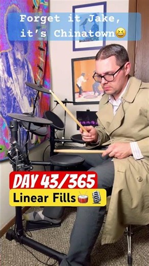 Day 43/365 drum lesson 52 week drum tutorial we’re still in this b*tch #chinatown #drums #love #new