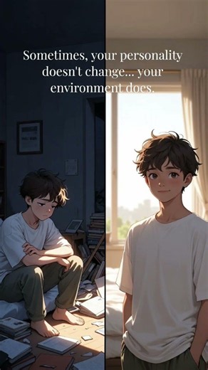 Maybe You Don’t Need to Change Yourself… Just Your Environment 🧠