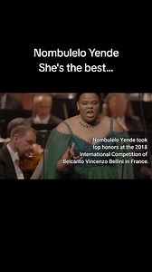 South African Soprano Nombulelo Yende Delights