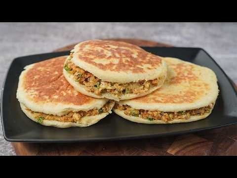 Egg Shawarma Pocket Recipe | Easy Stuffed Egg Bread