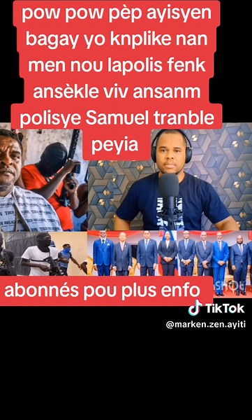 Actualités sur la sécurité en Haïti : le cas de Samuel