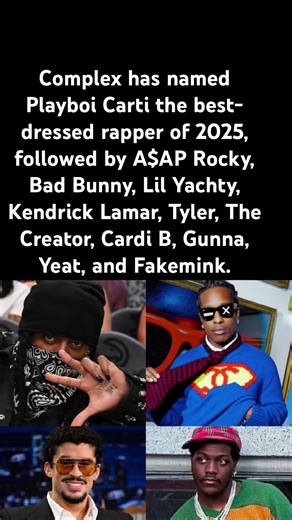 Rappers defining fashion in 2025#Complex #BestDressed #HipHopStyle #RapFashion #2025