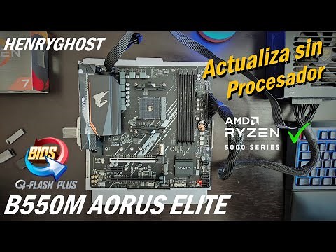 UPGRADE WITHOUT A PROCESSOR! - Q-Flash Plus and B550M Aorus Elite Tutorial