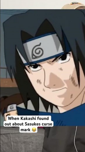 When Kakashi Found Out About Sasukes Curse Mark At The Chunin Exams #naruto #kakashi #sasuke