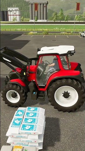 Loading and Transporting Seeds and Solid Fertilizer | Farming Simulator 22 | #Shorts Series #217