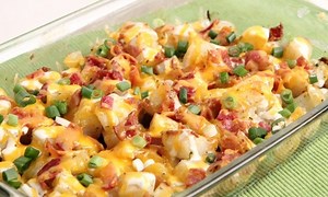 Cheesy Bacon Ranch Potatoes Recipe