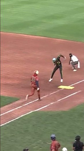 Double Trick Play Into a Double Play — Chase Achuff Delivers for the Party Animals 🤯🍌 #bananaball
