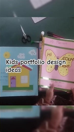 ECCE KidsPortfolio | Beautiful Blend of Art & Creativity | Made by Teacher”#eccekids#kidsportfolio