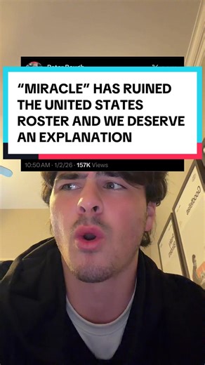 The United States leaving Jason Robertson and Adam Fox off their Olympic roster needs to be explained beyond just buzz words. #nhl #hockey #olympicgames #usahockey