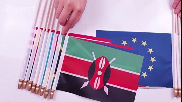 Afghanistan Stick Flag, Afghans Small Mini Hand Held Flags, Small Afghanistan Flag 5x8 Inch,12 Pack, Party Decorations Supplies for Parades,World Cup,Festival Events