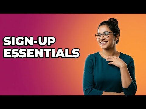 Which Data Fields Are Required For Online Sign-Ups?